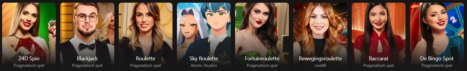 Betninja Casino Live casino